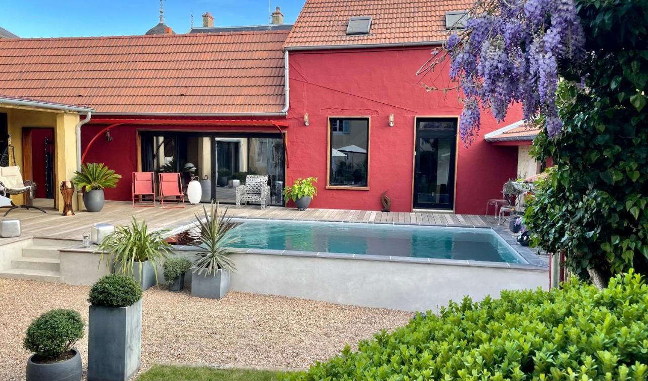 Chambres D'Hote Le Clos De L'Argolay Charolles Exteriér fotografie